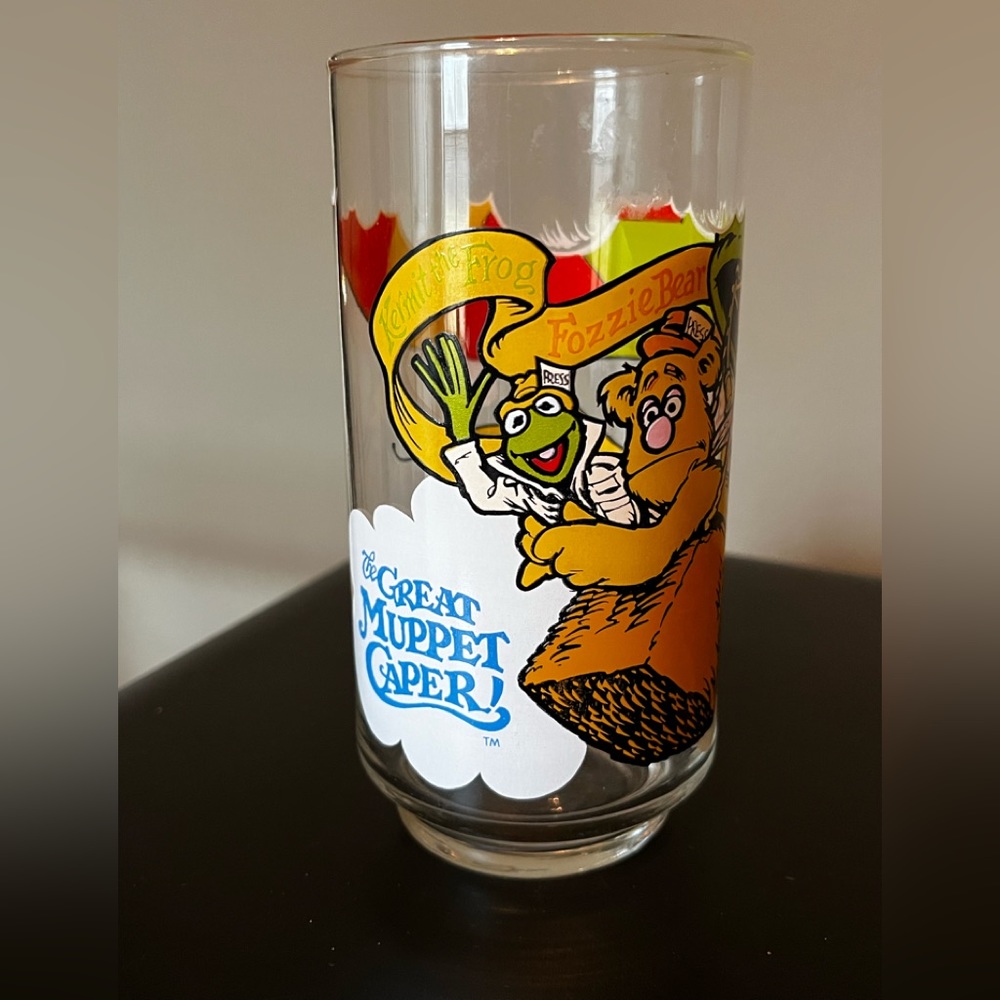 The Great Muppet Caper glass
